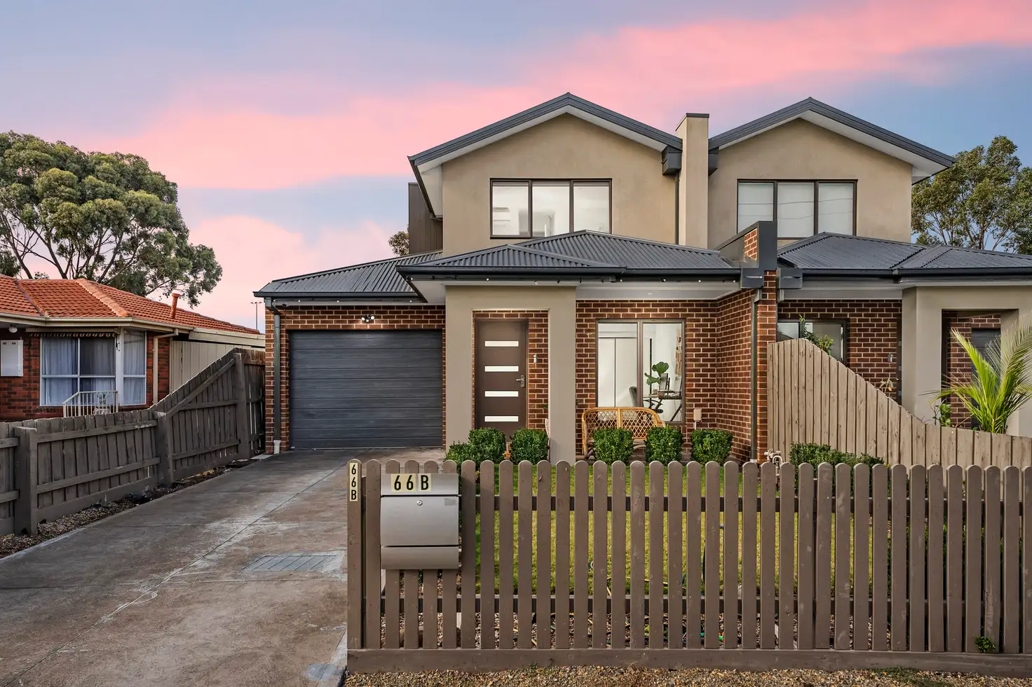 Main view of Homely townhouse listing, 66B Tarella Drive, Keilor Downs VIC 3038