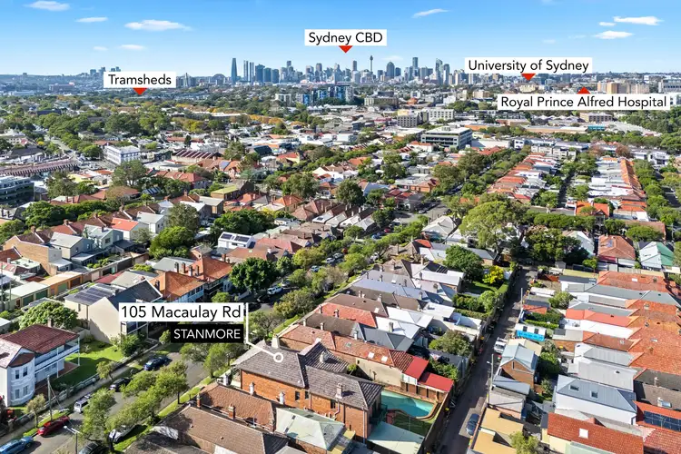 Fifth view of Homely house listing, 105 Macaulay Road, Stanmore NSW 2048