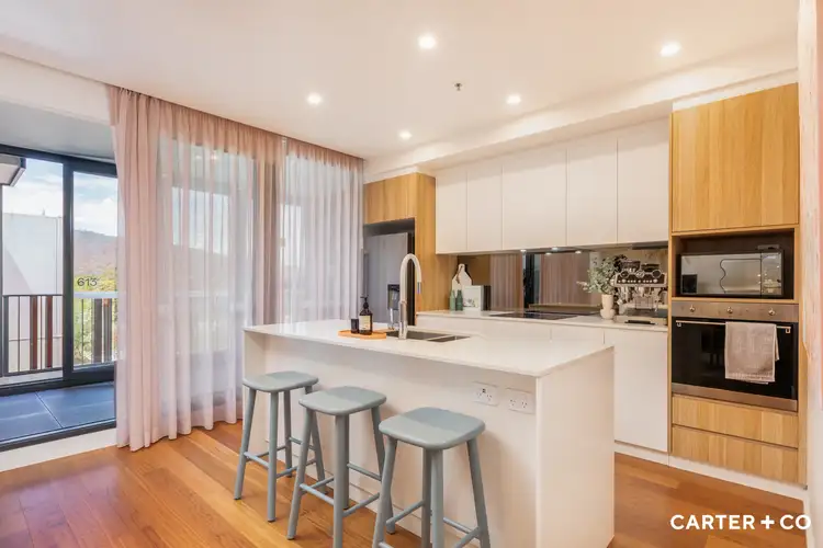 Second view of Homely apartment listing, 613/55 Currong Street, Braddon ACT 2612