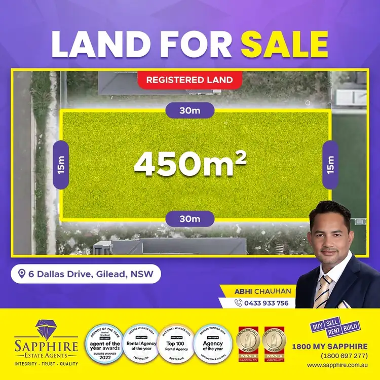 Main view of Homely land listing, 23 Ellison Street, Gilead NSW 2560