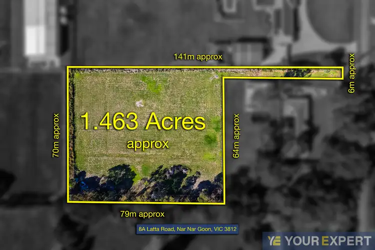 Main view of Homely land listing, 8A Latta Road, Nar Nar Goon VIC 3812