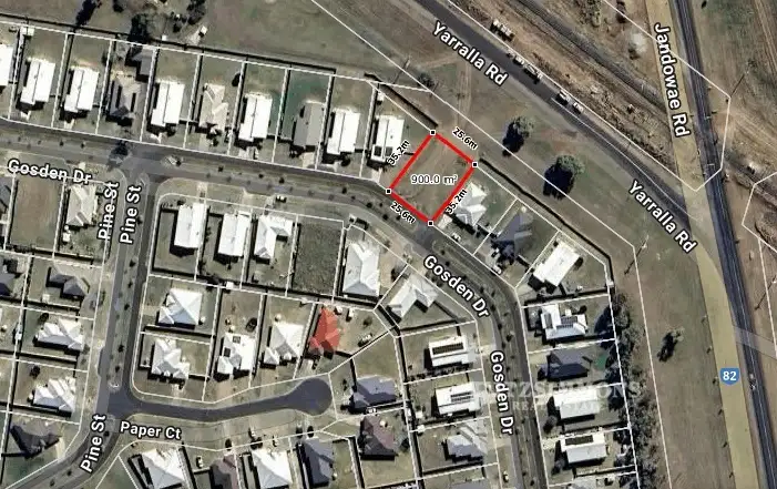 Main view of Homely land listing, 36 Gosden Drive, Dalby QLD 4405
