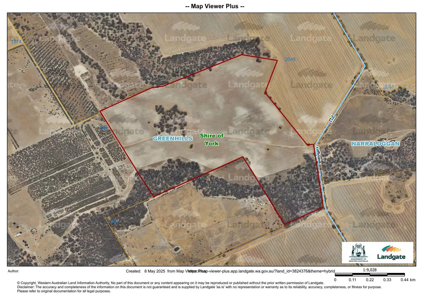 Main view of Homely rural property listing, 46 Badgin Road, York WA 6302