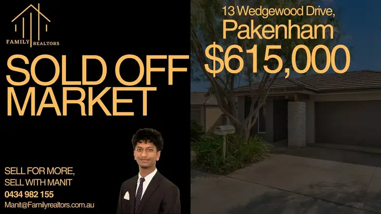 Main view of Homely house listing, 13 Wedgewood Drive, Pakenham VIC 3810