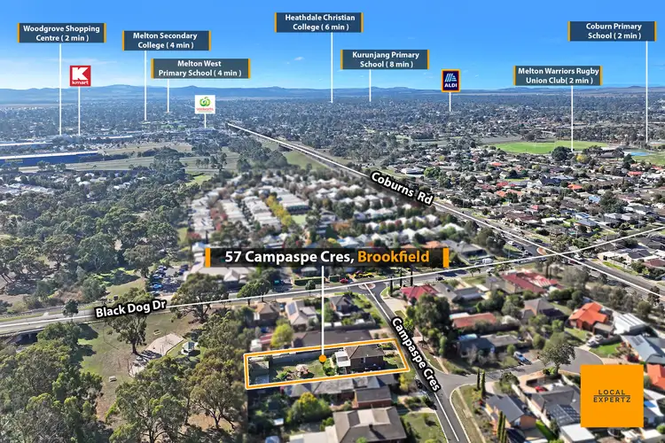 Third view of Homely house listing, 57 Campaspe Crescent, Brookfield VIC 3338