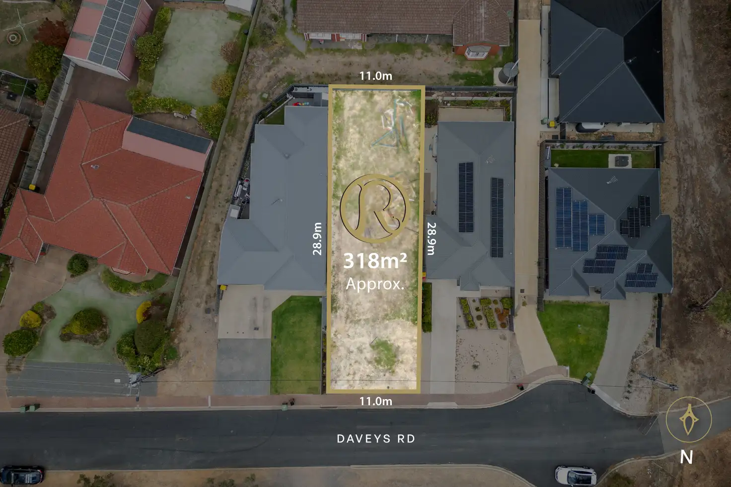 Main view of Homely land listing, 97B Daveys Road, Flagstaff Hill SA 5159