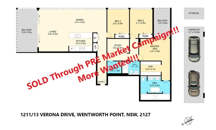 1211/13 Verona Drive, Wentworth Point NSW 2127