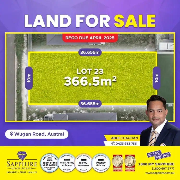 Main view of Homely land listing, LOT 23, 105 Gurner Avenue, Austral NSW 2179