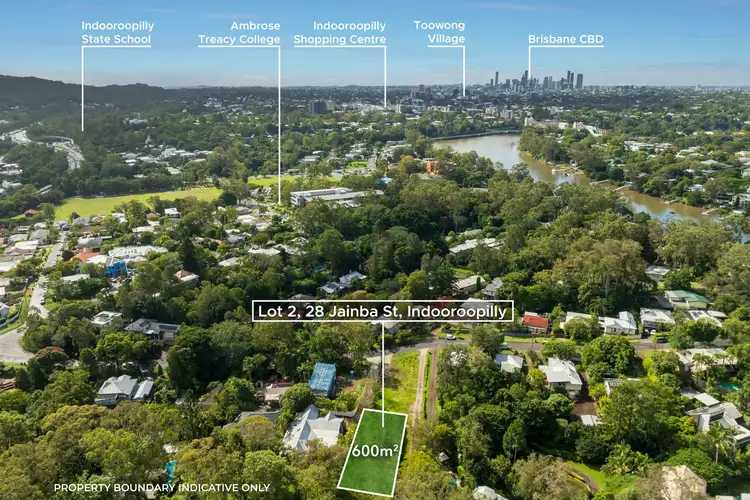 Third view of Homely land listing, LOT 2, 28 Jainba Street, Indooroopilly QLD 4068