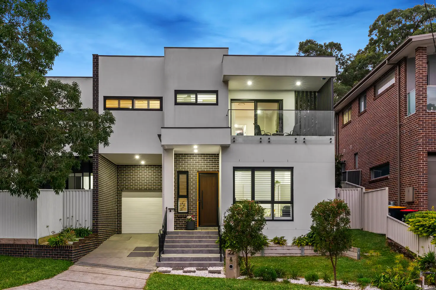 Main view of Homely semi-detached listing, 22a Cox Crescent, Dundas Valley NSW 2117