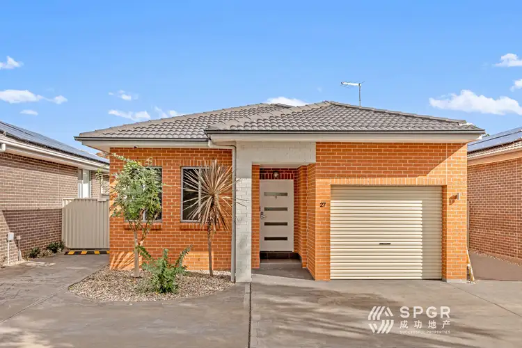 Main view of Homely villa listing, 27 Vasanta Glade, Woodcroft NSW 2767