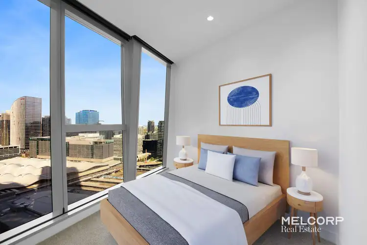 Third view of Homely apartment listing, 2711/260 Spencer Street, Melbourne VIC 3000