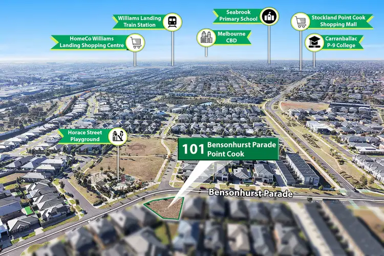 Fifth view of Homely land listing, 101 Bensonhurst Parade, Point Cook VIC 3030