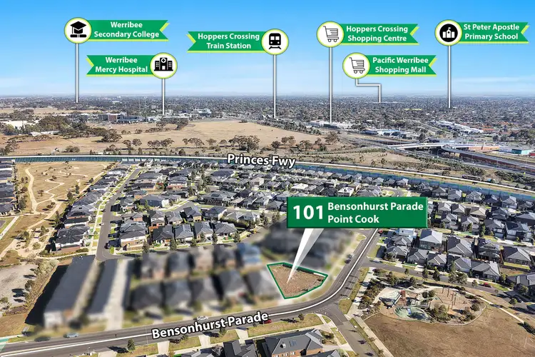 Sixth view of Homely land listing, 101 Bensonhurst Parade, Point Cook VIC 3030