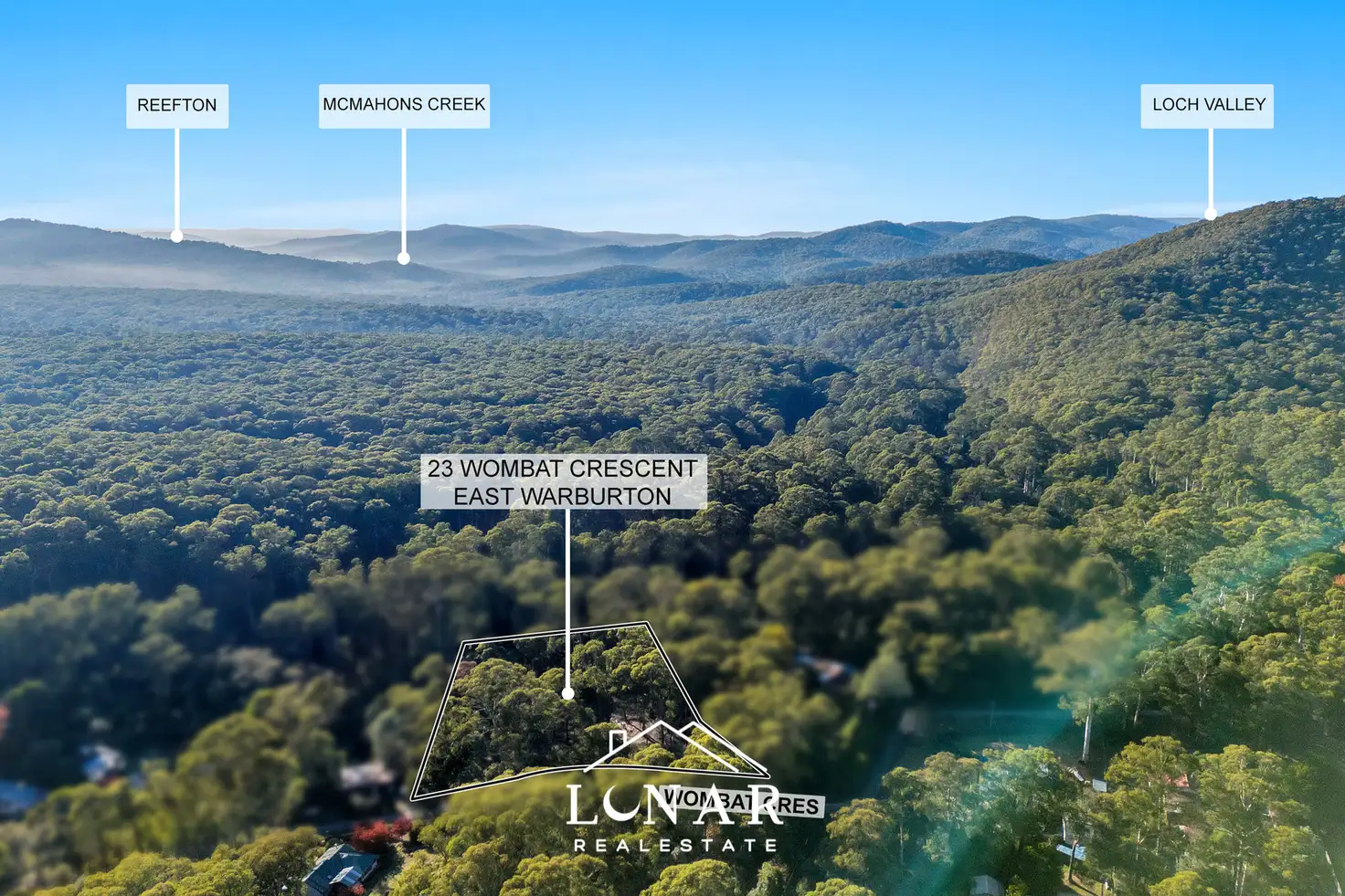 Main view of Homely land listing, 23 Wombat Crescent, East Warburton VIC 3799