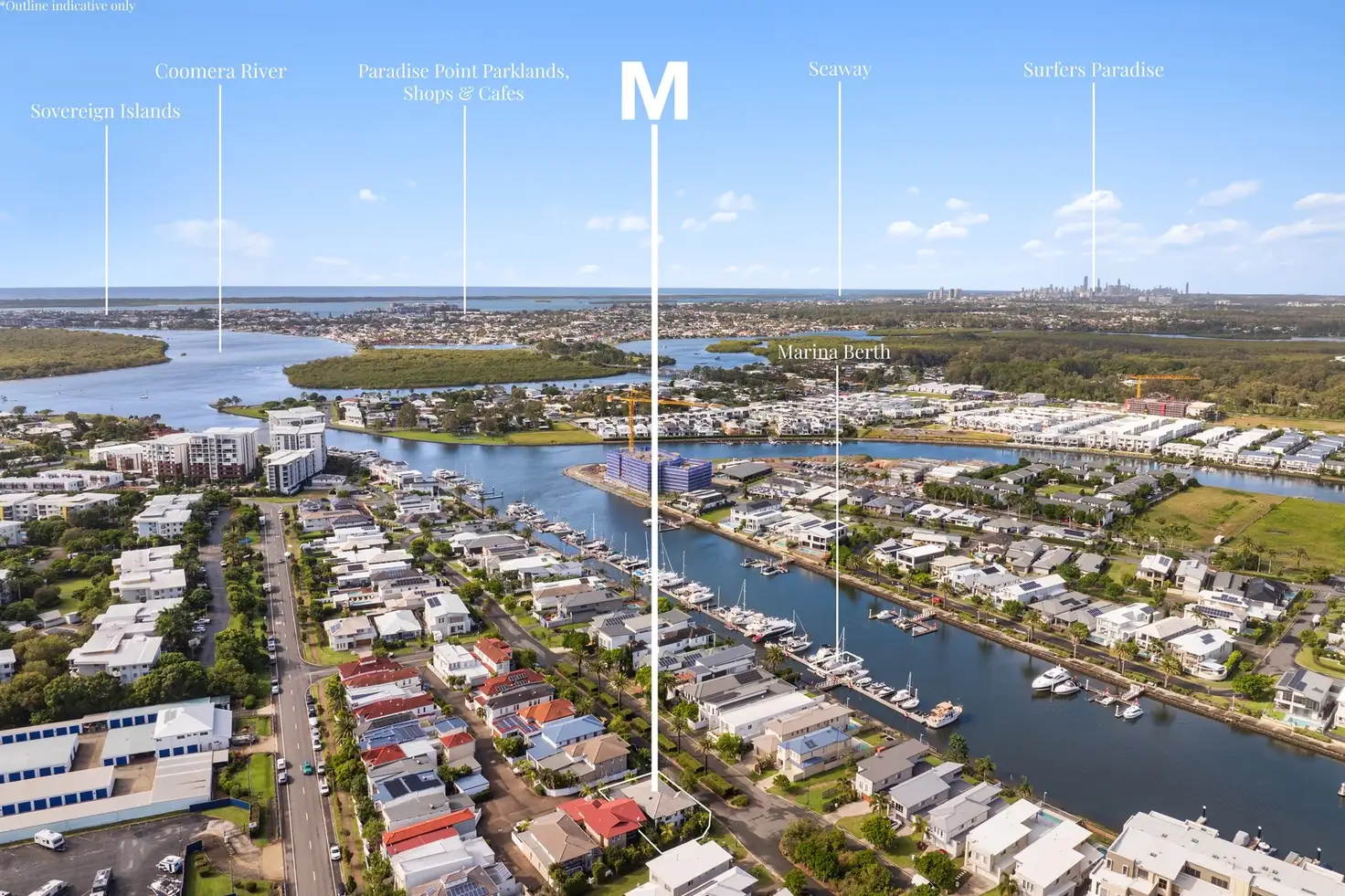 Main view of Homely house listing, 55 Harbour Rise, Hope Island QLD 4212