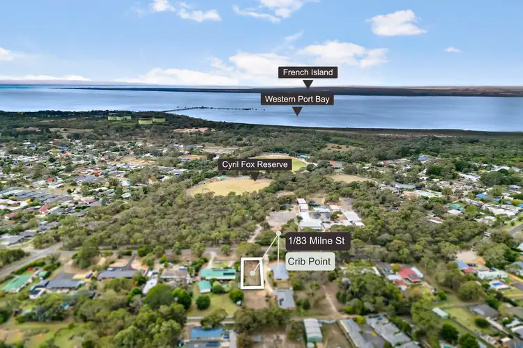 Main view of Homely land listing, LOT 1, 83 Milne Street, Crib Point VIC 3919