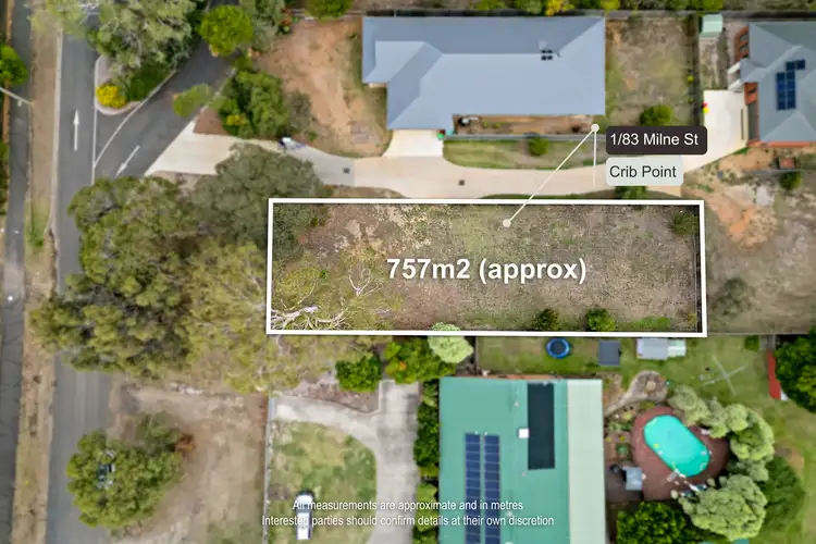 Second view of Homely land listing, LOT 1, 83 Milne Street, Crib Point VIC 3919