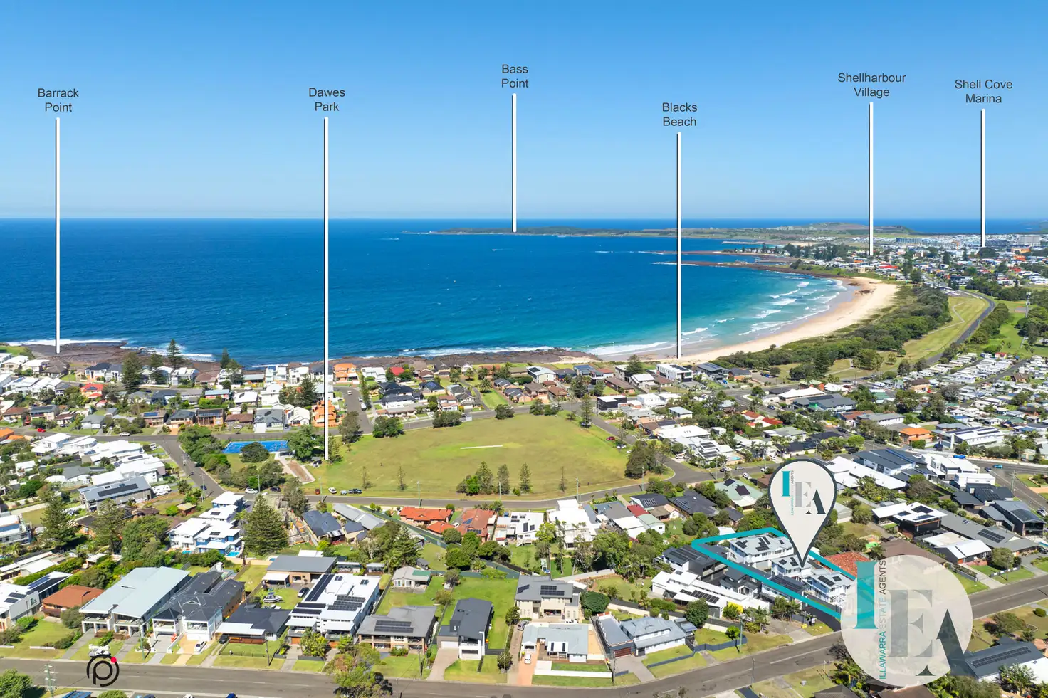 Main view of Homely house listing, 1 & 2/12 Headland Parade, Barrack Point NSW 2528