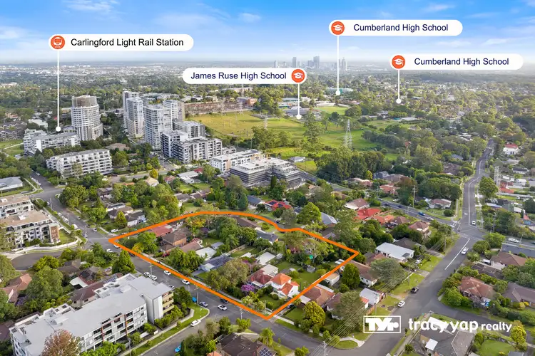 Second view of Homely land listing, 7,9,11,13, Tanderra Avenue, Carlingford NSW 2118