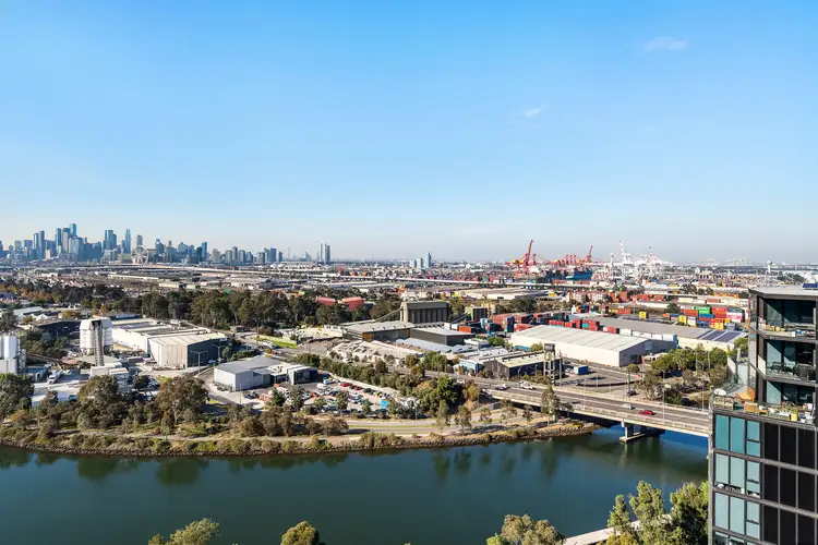 Second view of Homely apartment listing, 1701/8 Joseph Road, Footscray VIC 3011