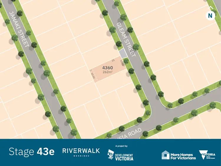 Main view of Homely land listing, LOT 4360 Gleam Street, Werribee VIC 3030