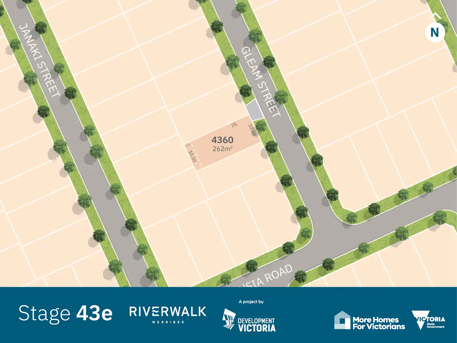 Main view of Homely land listing, LOT 4360 Gleam Street, Werribee VIC 3030