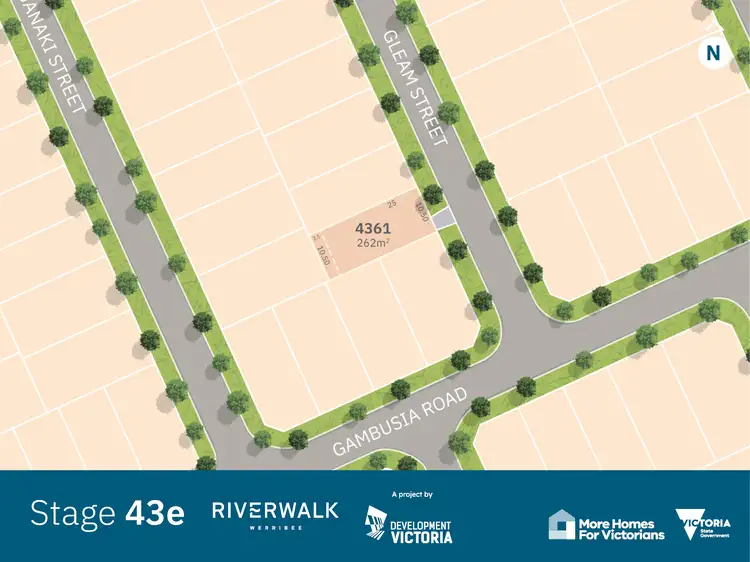 Main view of Homely land listing, LOT 4361 Gleam Street, Werribee VIC 3030