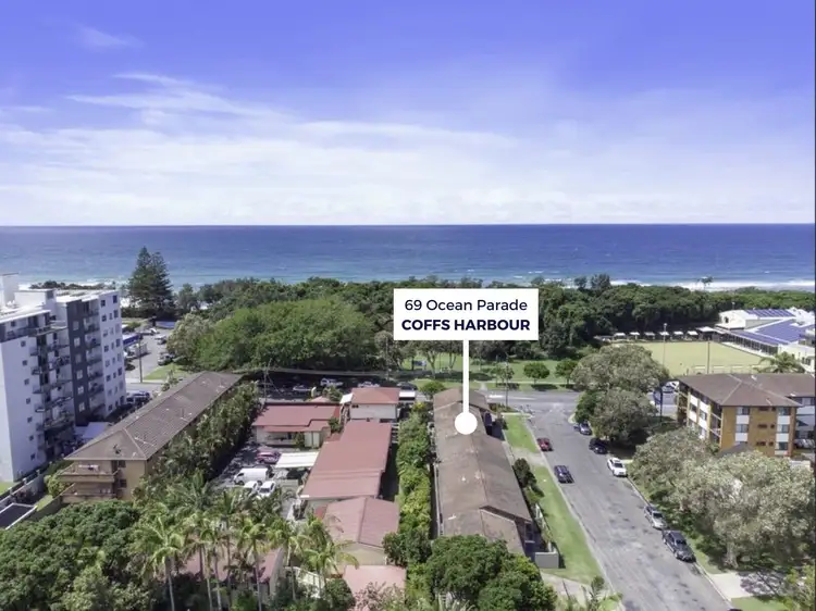 Main view of Homely apartment listing, 3/69 Ocean Parade, Coffs Harbour NSW 2450