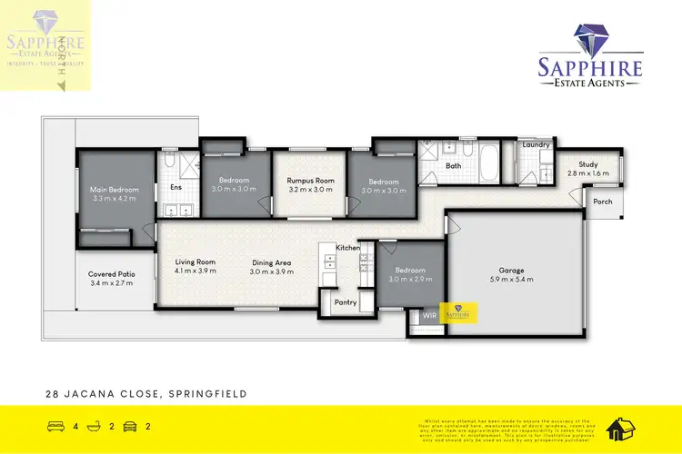 Third view of Homely house listing, 28 Jacana Close, Springfield QLD 4300