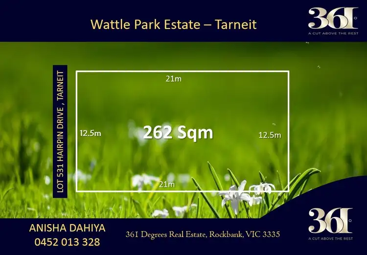 Main view of Homely land listing, LOT 531 Hairpin Drive, Tarneit VIC 3029