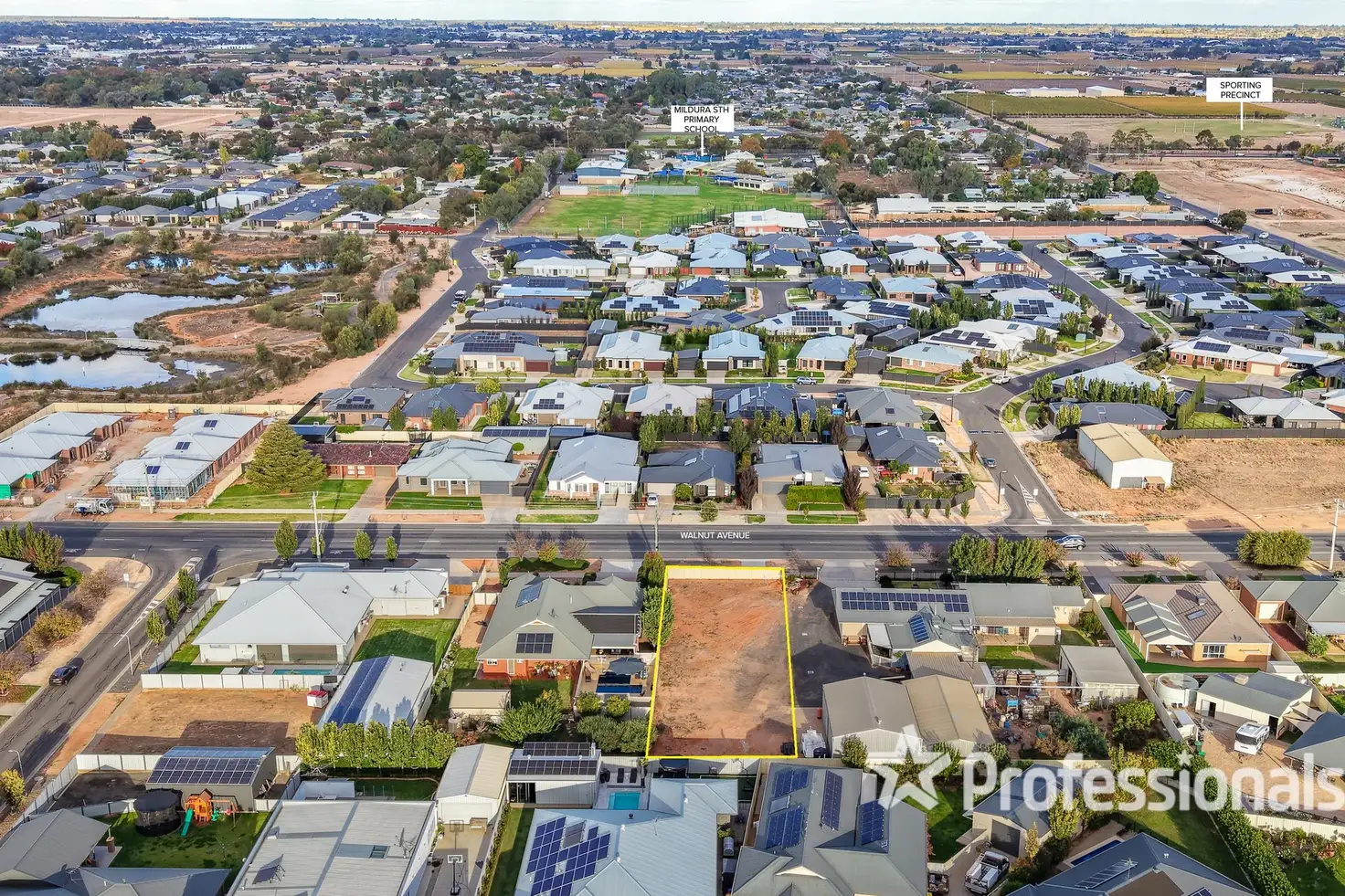Main view of Homely land listing, LOT 2, 587 Walnut Avenue, Mildura VIC 3500