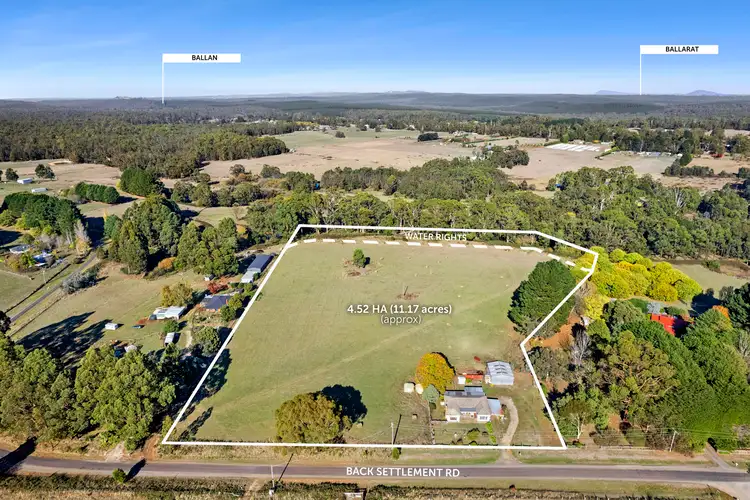 Main view of Homely house listing, 144 Back Settlement Road, Korweinguboora VIC 3461