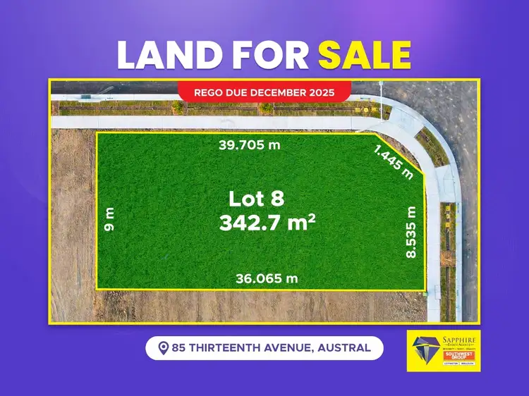 LOT 8, 85 Thirteenth Avenue, Austral NSW 2179