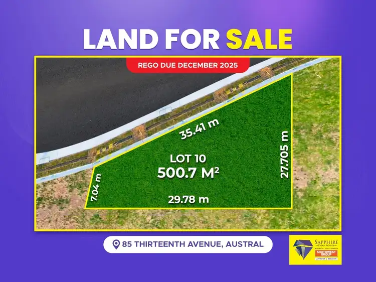 LOT 10, 85 Thirteenth Avenue, Austral NSW 2179