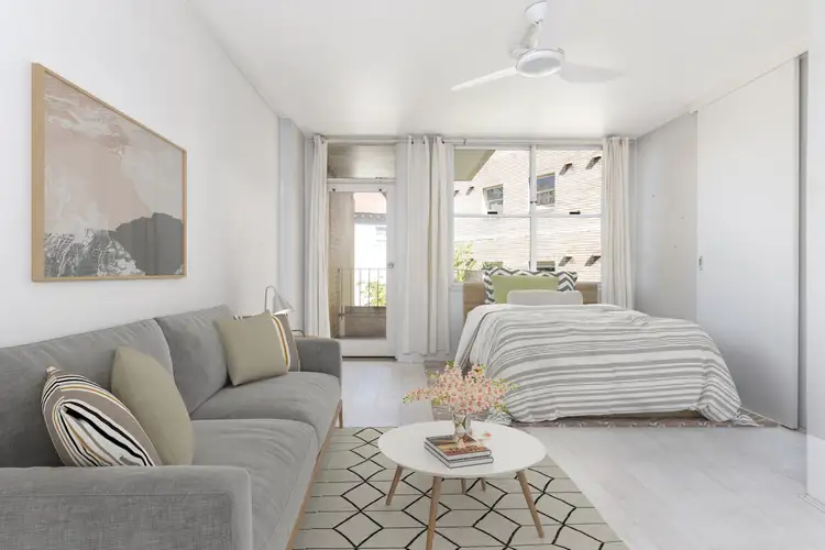 Main view of Homely studio listing, 8/16-18 Roslyn Gardens, Elizabeth Bay NSW 2011