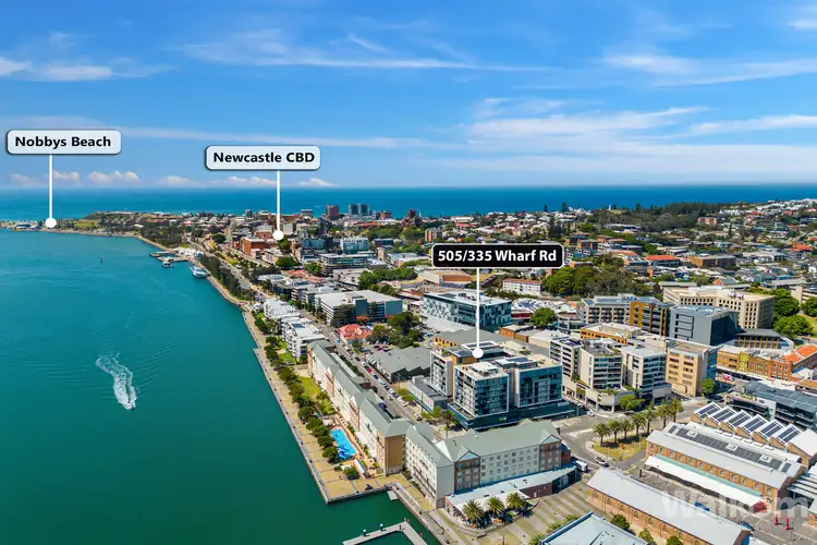 Main view of Homely apartment listing, 505/335 Wharf Road, Newcastle NSW 2300