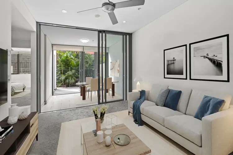 Second view of Homely apartment listing, 1006/16 Hamilton Place, Bowen Hills QLD 4006
