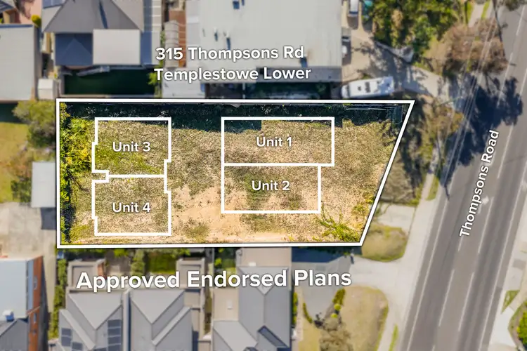 Main view of Homely land listing, 315 Thompsons Road, Templestowe Lower VIC 3107