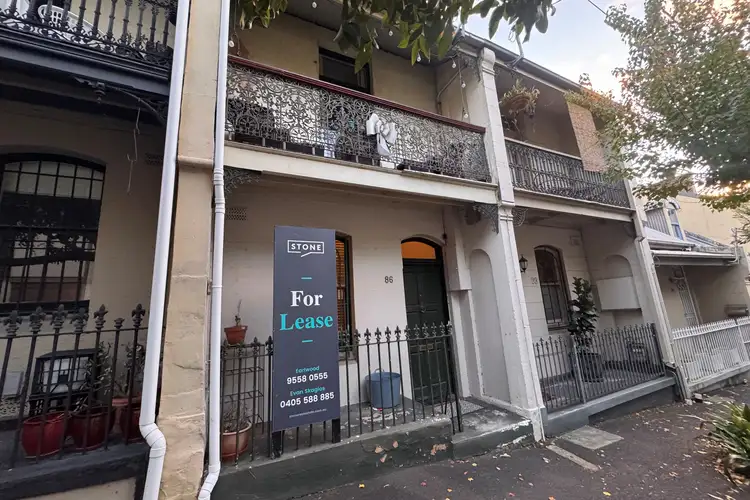 Main view of Homely terrace listing, 86 Darling Street, Glebe NSW 2037