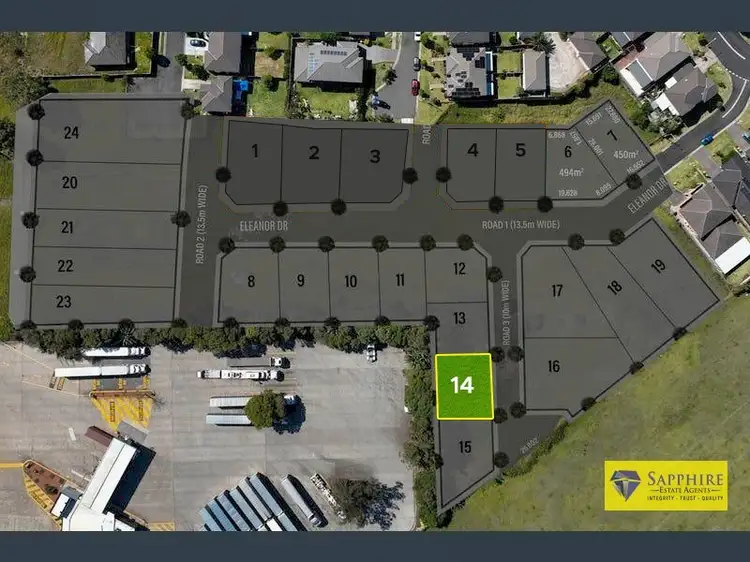 Third view of Homely land listing, LOT 14, 43B Campbelltown Road, Glenfield NSW 2167