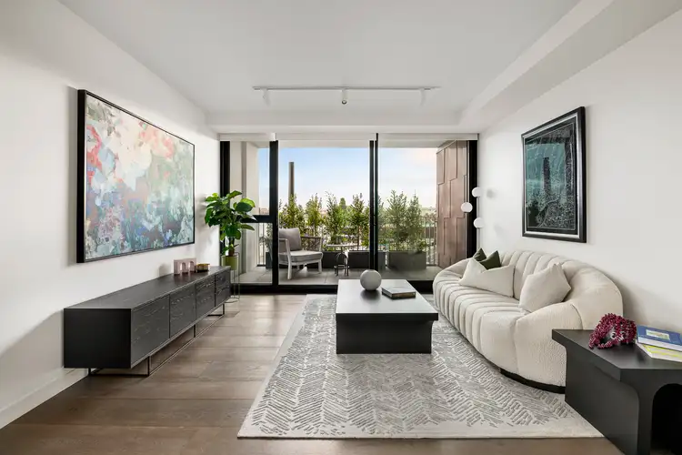 Second view of Homely apartment listing, 201/10 Bond Street, South Yarra VIC 3141