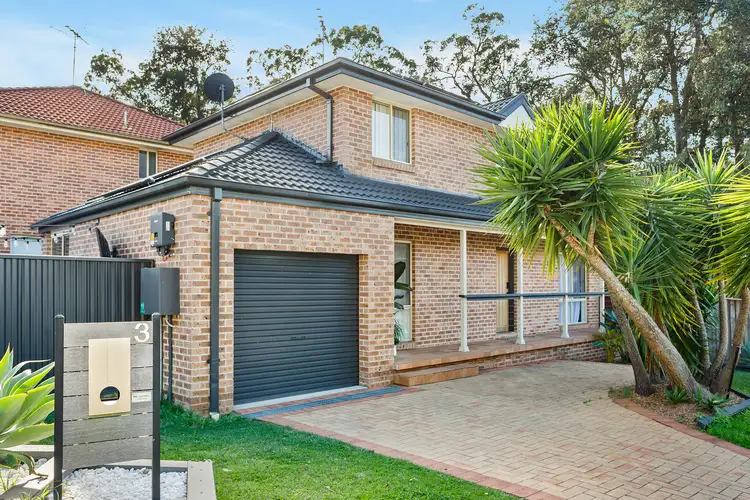Main view of Homely semi-detached listing, 3 Popperwell Drive, Menai NSW 2234