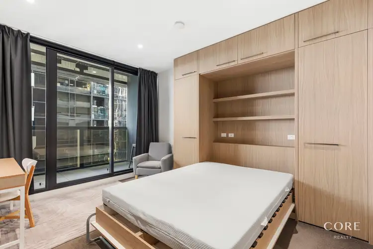 Second view of Homely studio listing, 2104/120 Abeckett Street, Melbourne VIC 3000