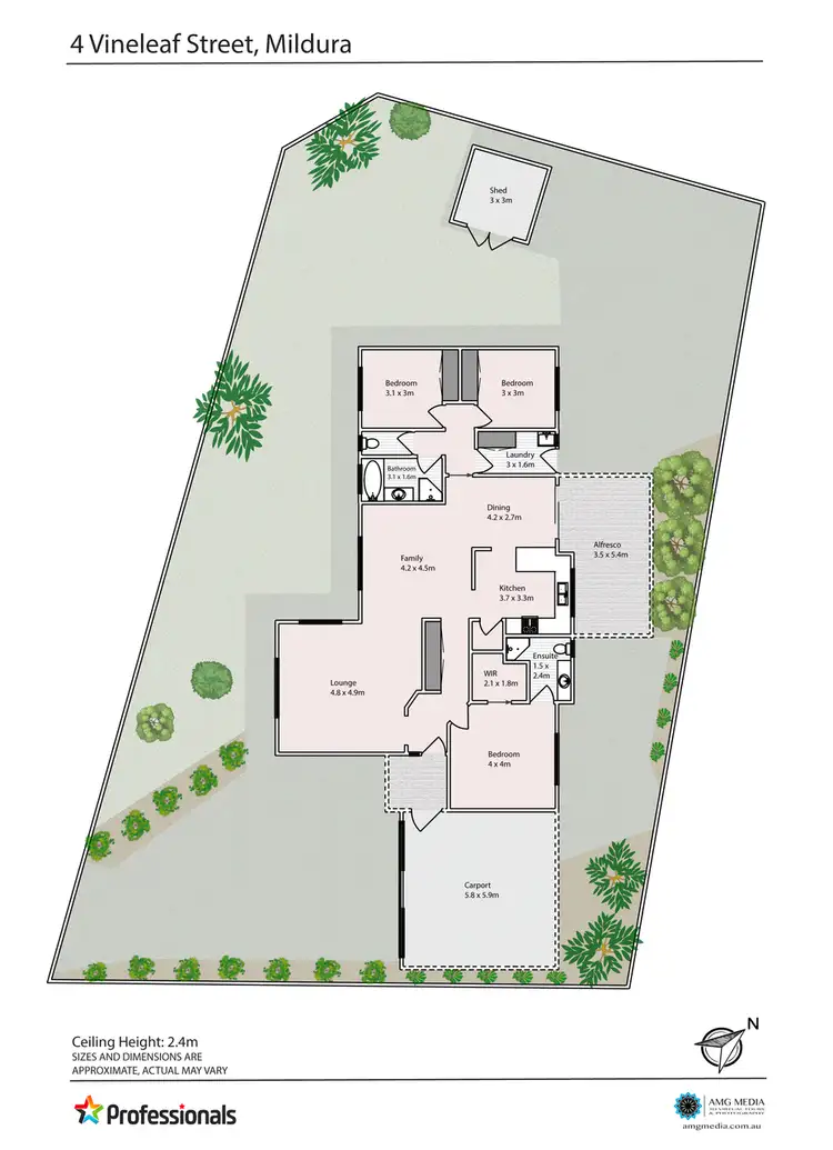 Second view of Homely house listing, 4 Vineleaf Street, Mildura VIC 3500