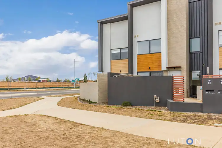 Main view of Homely townhouse listing, 25 Woodberry Avenue, Coombs ACT 2611