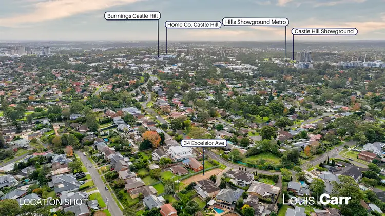 Third view of Homely land listing, 34 Excelsior Avenue, Castle Hill NSW 2154
