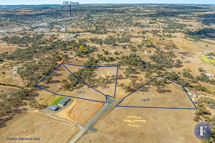 Main view of Homely land listing, LOT 5,6 & 8 Tiedemann Place, Young NSW 2594