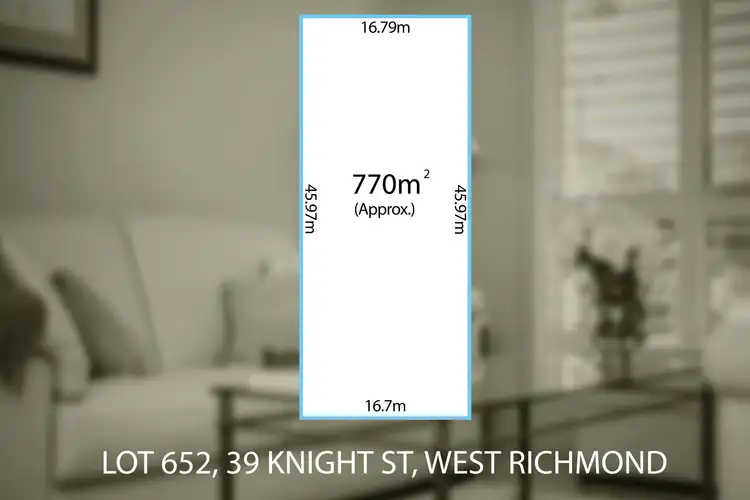 Third view of Homely land listing, LOT 652, 39 Knight Street, West Richmond SA 5033