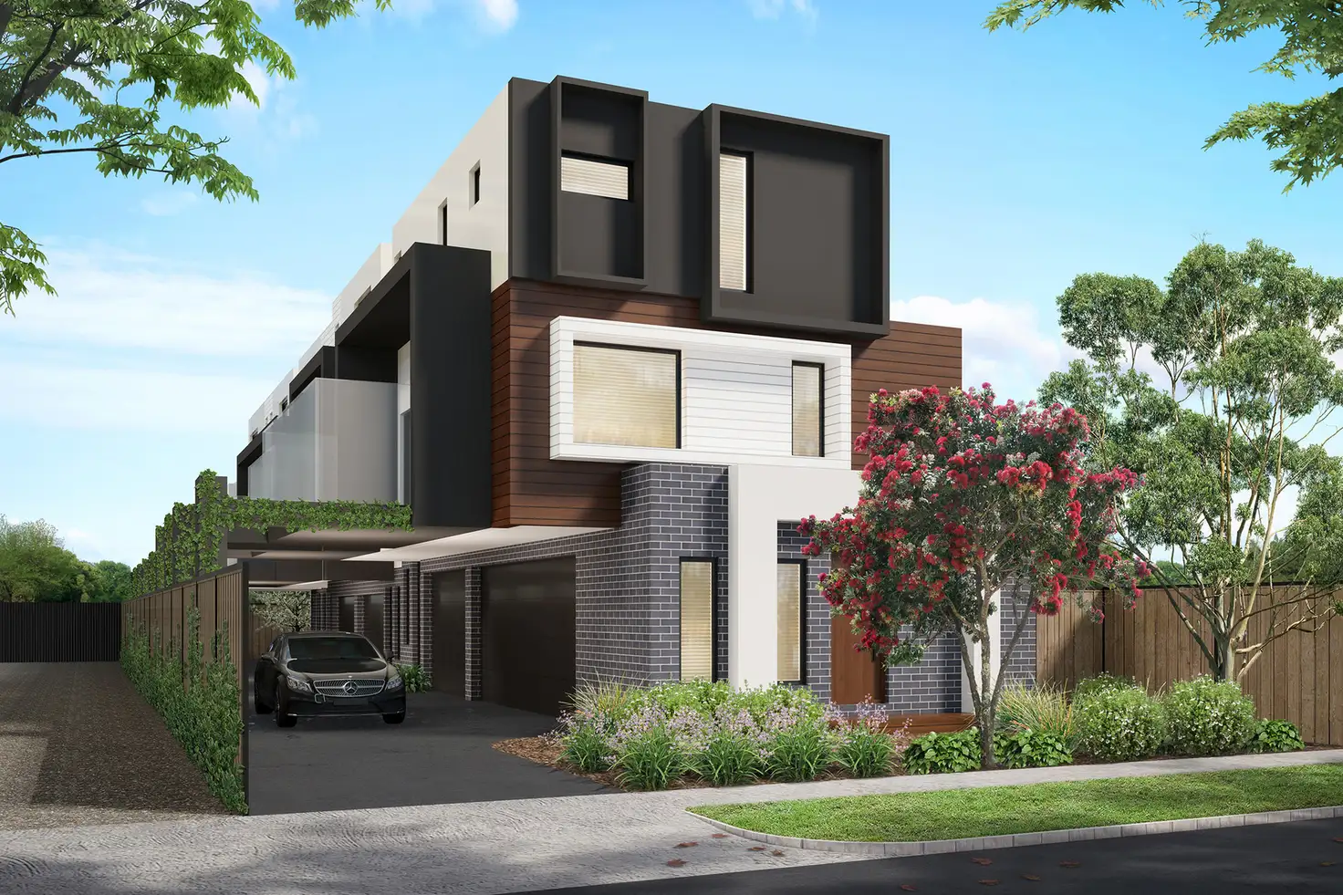 Main view of Homely townhouse listing, 1-5/17 Bedford Road, Ringwood VIC 3134